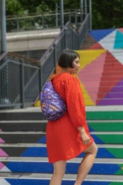 The Healthy Back Bag The Classic Collection S Purple Splash -NL Rugzak Verkoopwinkel 6163 pr ls1