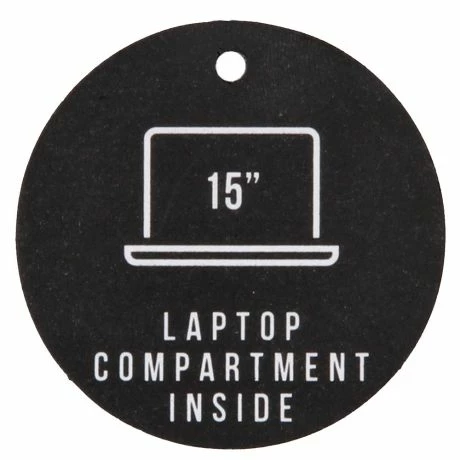 Enrico Benetti Rotterdam Laptop Rugtas 15" Middentaupe 8 Enrico Benetti Rotterdam Laptop Rugtas 15" Middentaupe - Afbeelding 6