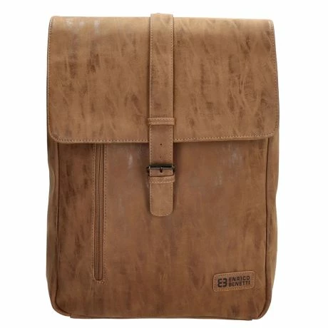 Enrico Benetti Rotterdam Laptop Rugtas 17" Camel 3 Enrico Benetti Rotterdam Laptop Rugtas 17" Camel