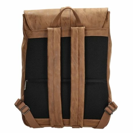 Enrico Benetti Rotterdam Laptop Rugtas 17" Camel 5 Enrico Benetti Rotterdam Laptop Rugtas 17" Camel - Afbeelding 3