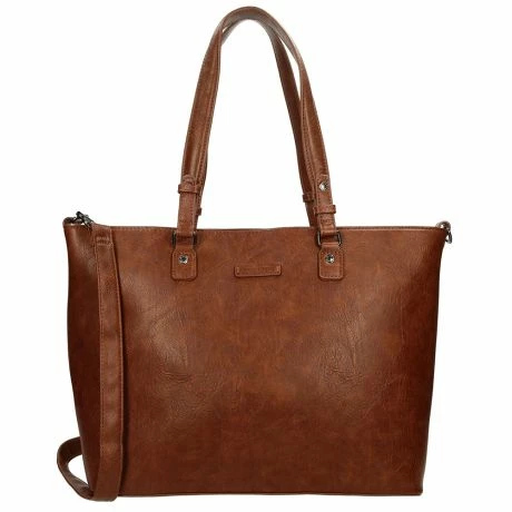 Enrico Benetti Caen Shopper 15" Cognac 3 Enrico Benetti Caen Shopper 15" Cognac