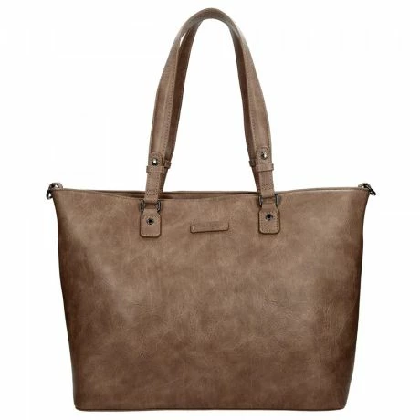 Enrico Benetti Caen Shopper 15" Lichttaupe 4 Enrico Benetti Caen Shopper 15" Lichttaupe - Afbeelding 2