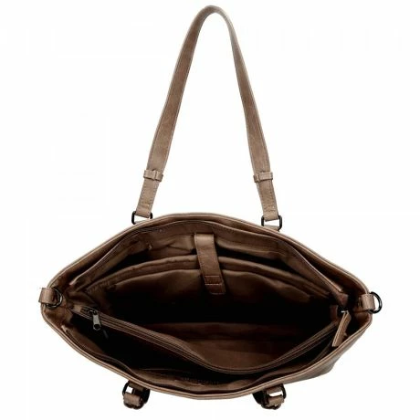 Enrico Benetti Caen Shopper 15" Lichttaupe 8 Enrico Benetti Caen Shopper 15" Lichttaupe - Afbeelding 6