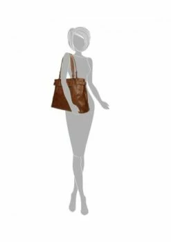 Enrico Benetti Caen Schoudertas Cognac -NL Rugzak Verkoopwinkel 66627005 3