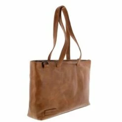 Plevier Rutland Dames Laptop Tote Bag 15.6" Cognac 12 Plevier Rutland Dames Laptop Tote Bag 15.6" Cognac -NL Rugzak Verkoopwinkel 709 3 cognac zijkant voor