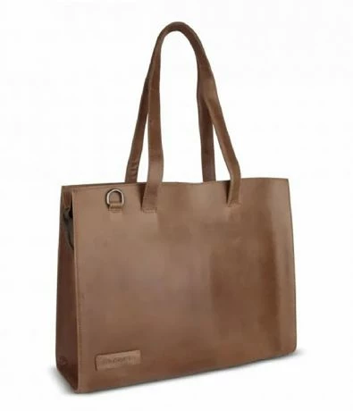 Plevier Islay Dames Laptoptas 15,6" Taupe 4 Plevier Islay Dames Laptoptas 15,6" Taupe - Afbeelding 2