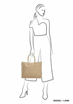 Zebra Natural Bag Lisa XL Shopper Sand -NL Rugzak Verkoopwinkel 777228031 3