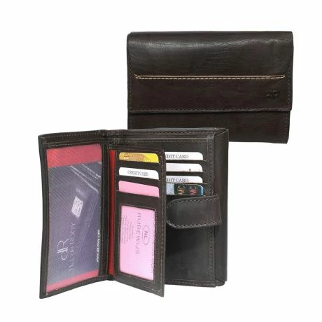 DR Amsterdam Waxi Dames Portemonnee Moro 78119 4 DR Amsterdam Waxi Dames Portemonnee Moro 78119 - Afbeelding 2