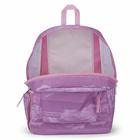 JanSport Cross Town Backpack Static Rose 6 JanSport Cross Town Backpack Static Rose - Afbeelding 4