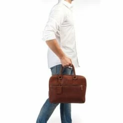 Burkely Antique Avery Laptopbag 13.3" Cognac -NL Rugzak Verkoopwinkel 798156.24 7