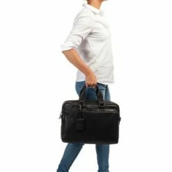 Burkely Antique Avery Workbag 15.6" Black -NL Rugzak Verkoopwinkel 8005218.56.10 6