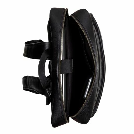 Burkely Antique Avery Backpack Zip 15.6" Black 6 Burkely Antique Avery Backpack Zip 15.6" Black - Afbeelding 4