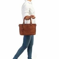 Burkely Antique Avery Handbag S Cognac -NL Rugzak Verkoopwinkel 8005369.56.24 7