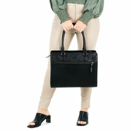 Burkely Antique Avery Handbag M 14" Black 8 Burkely Antique Avery Handbag M 14" Black - Afbeelding 6