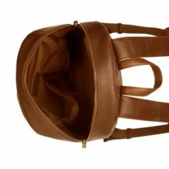 Burkely Antique Avery Backpack Round 14" Cognac -NL Rugzak Verkoopwinkel 8007002.56.24 3