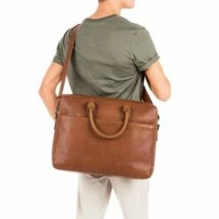 Burkely Antique Avery Laptoptas 17" Cognac -NL Rugzak Verkoopwinkel 8007339