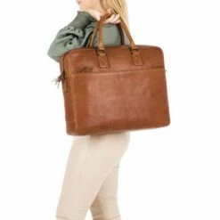 Burkely Antique Avery Laptoptas 17" Cognac -NL Rugzak Verkoopwinkel 8007339.56.24 5