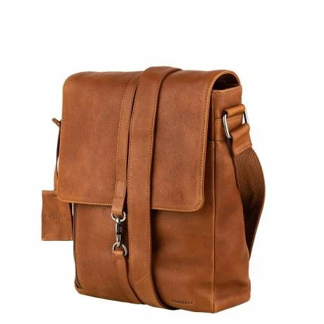 Burkely Antique Avery Crossover Messenger M Cognac 4 Burkely Antique Avery Crossover Messenger M Cognac - Afbeelding 2