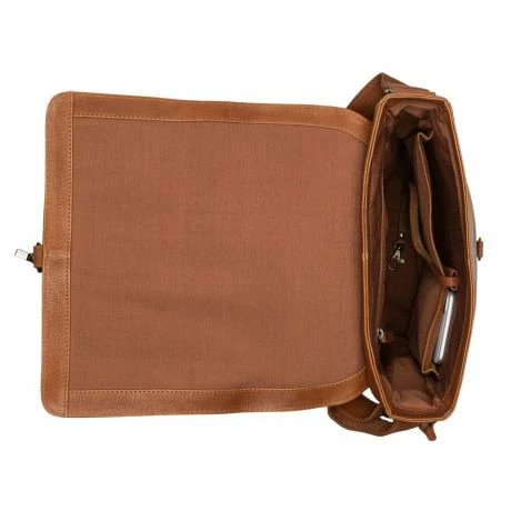 Burkely Antique Avery Crossover Messenger M Cognac 6 Burkely Antique Avery Crossover Messenger M Cognac - Afbeelding 4
