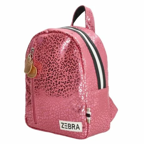 Zebra Girls Rugzak S Zebra Pink Metallic Leopard 4 Zebra Girls Rugzak S Zebra Pink Metallic Leopard - Afbeelding 2