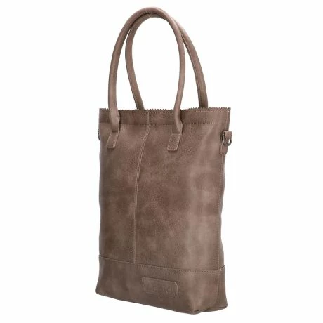 Zebra Natural Bag Kartel Rits Stone Grey 7 Zebra Natural Bag Kartel Rits Stone Grey - Afbeelding 5