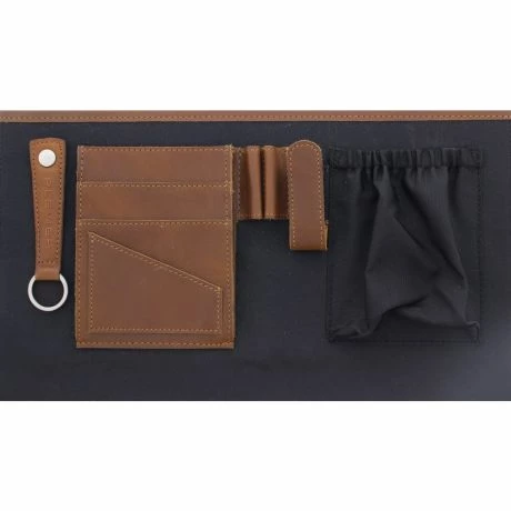 Plevier Morse Leren Aktentas 2-Vaks 15.6" Bruin 7 Plevier Morse Leren Aktentas 2-Vaks 15.6" Bruin - Afbeelding 5