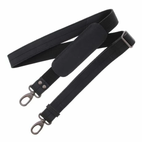 Plevier Decca Leren Aktentas 2-Vaks 17.3" Zwart 8 Plevier Decca Leren Aktentas 2-Vaks 17.3" Zwart - Afbeelding 6