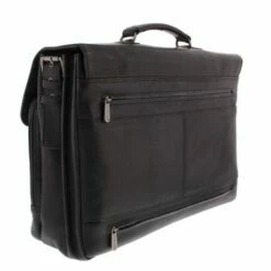 Plevier Decca Leren Aktentas 2-Vaks 17.3" Zwart 12 Plevier Decca Leren Aktentas 2-Vaks 17.3" Zwart -NL Rugzak Verkoopwinkel 859 1 zijkant achter decca
