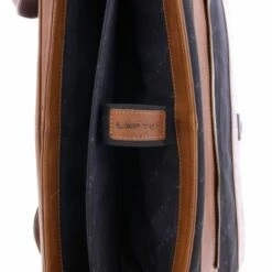 Plevier Decca Leren Aktentas 2-Vaks 17.3" Bruin 14 Plevier Decca Leren Aktentas 2-Vaks 17.3" Bruin -NL Rugzak Verkoopwinkel 859 2 binnenkant 1