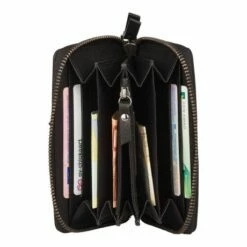 Burkely Antique Avery Wallet M Black -NL Rugzak Verkoopwinkel 880756.10 4