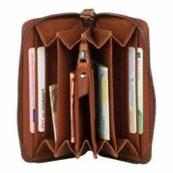 Burkely Antique Avery Wallet M Cognac -NL Rugzak Verkoopwinkel 880756.24 4