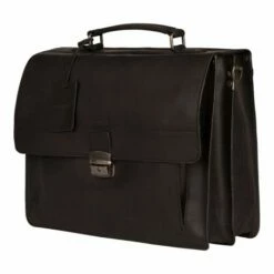 Burkely Vintage Scott Briefcase Black -NL Rugzak Verkoopwinkel 9006378.22.10 2