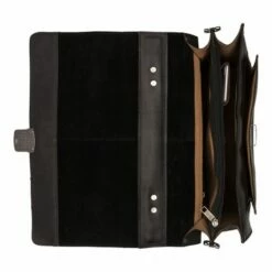 Burkely Vintage Scott Briefcase Black -NL Rugzak Verkoopwinkel 9006378.22.10 3