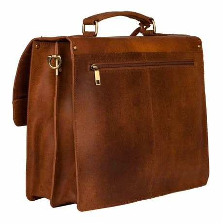 Burkely Vintage Scott Briefcase Cognac 6 Burkely Vintage Scott Briefcase Cognac - Afbeelding 4