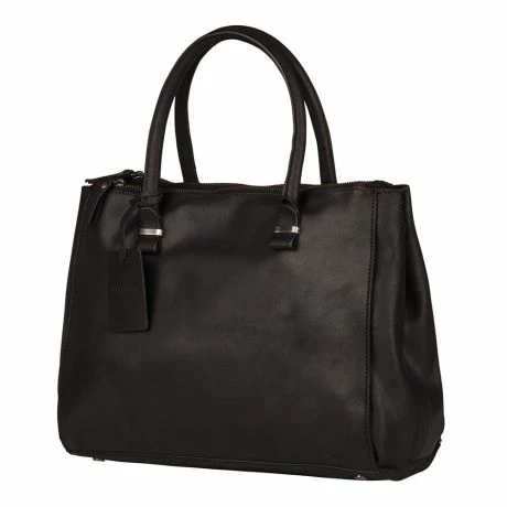 Burkely Vintage Wieske 2-Zipper Shoulder Bag Black 4 Burkely Vintage Wieske 2-Zipper Shoulder Bag Black - Afbeelding 2