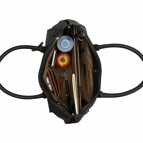 Burkely Vintage Wieske 2-Zipper Shoulder Bag Black 7 Burkely Vintage Wieske 2-Zipper Shoulder Bag Black - Afbeelding 5