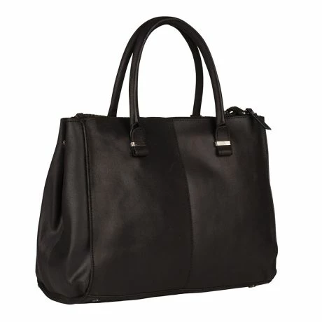 Burkely Vintage Wieske 2-Zipper Shoulder Bag Black 5 Burkely Vintage Wieske 2-Zipper Shoulder Bag Black - Afbeelding 3