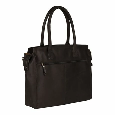 Burkely Vintage Doris Laptop Bag 15.6" Schoudertas Black 6 Burkely Vintage Doris Laptop Bag 15.6" Schoudertas Black - Afbeelding 4