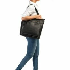 Burkely Vintage Jade Laptop 14" Shopper Black -NL Rugzak Verkoopwinkel 9007003.22.10 6