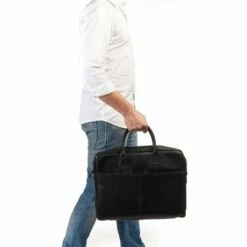 Burkely Vintage Max Worker 17.3" Schoudertas Black -NL Rugzak Verkoopwinkel 9007339.22.10 7