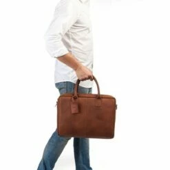Burkely Vintage Taylor Worker 15.6" Cognac -NL Rugzak Verkoopwinkel 9007979.22.24 6