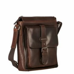 Leonhard Heyden Roma Shoulder Bag XS Brown