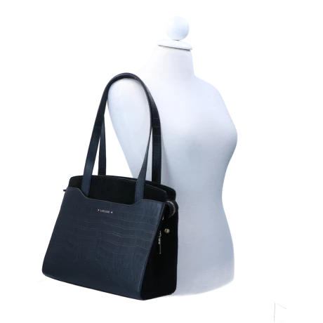 LouLou Essentiels Classy Croc Bag XS Black 6 LouLou Essentiels Classy Croc Bag XS Black - Afbeelding 4