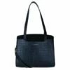 LouLou Essentiels Classy Croc Bag XS Black 2 LouLou Essentiels Classy Croc Bag XS Black -NL Rugzak Verkoopwinkel 90bagxs149lg 001 front