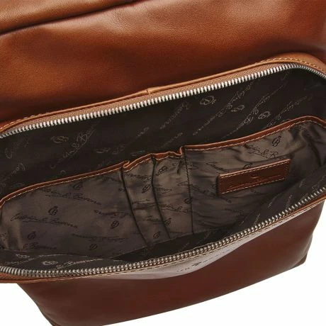 Castelijn & Beerens Firenze Laptoprugzak 15.6'' Tablet Lichtbruin 7 Castelijn & Beerens Firenze Laptoprugzak 15.6'' Tablet Lichtbruin - Afbeelding 5