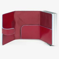 Piquadro Blue Square Double Credit Card Case With Sliding System Red -NL Rugzak Verkoopwinkel 96b095f670db52a0518a7a56f54d48ff