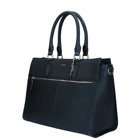 LouLou Essentiels Robuste Laptoptas 13" Silver Black 4 LouLou Essentiels Robuste Laptoptas 13" Silver Black - Afbeelding 2