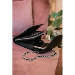 MOSZ Telefoontasje Quilted Black Brushed Silver -NL Rugzak Verkoopwinkel a28c0450