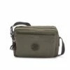 Kipling Abanu Medium Crossbody Green Moss -NL Rugzak Verkoopwinkel abanu m green moss 1