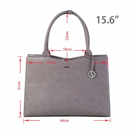 Socha Businessbag Straight Line 14-15.6" Mud 13 Socha Businessbag Straight Line 14-15.6" Mud - Afbeelding 11